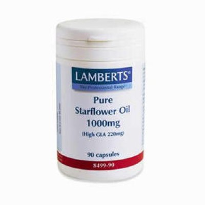 LAMBERTS Pure Starflower Oil 1000 mg (High GLA 220 mg) Ωμέγα 6 90 δισκία LAMBERTS Pure Starflower Oil 1000 mg (High GLA 220 mg) Ωμέγα 6 90 δισκία
