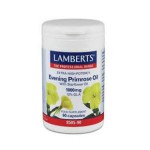 LAMBERTS Evening Primrose Oil with Starflower Oil 1000mg (Ωμέγα 6) 90 δισκία