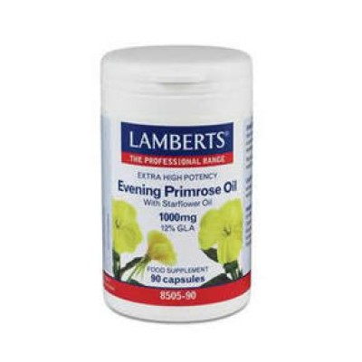 LAMBERTS Evening Primrose Oil with Starflower Oil 1000mg (Ωμέγα 6) 90 δισκία LAMBERTS Evening Primrose Oil with Starflower Oil 1000mg (Ωμέγα 6) 90 δισκία