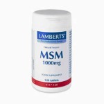 LAMBERTS MSM Οργανικό Θείο 1000mg 120 δισκία
