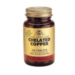 SOLGAR Chelated Copper 2.5mg 100 δισκία