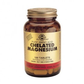 SOLGAR Chelated Magnesium 100 δισκία