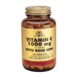 SOLGAR Vitamin C 1000mg with Rose Hips 100 δισκία