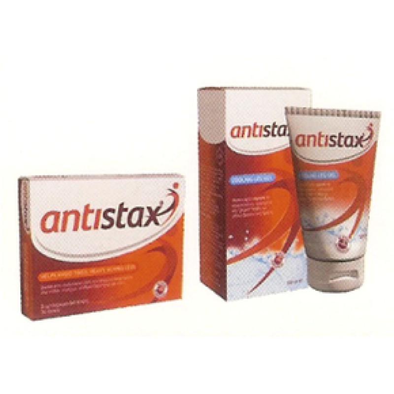 ANTISTAX Cooling Gel Για Πόδια Πρησμένα Κουρασμένα 125ml