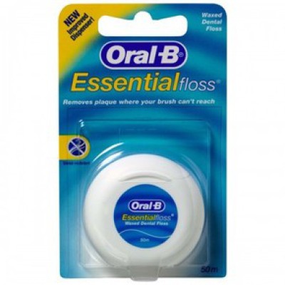 ORAL-B Κηρωμένο Οδοντικό Νήμα Essential Floss 50m