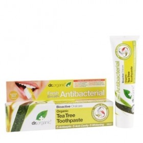 Dr ORGANIC Tea Tree Toothpaste (Antibacterial) 100ml