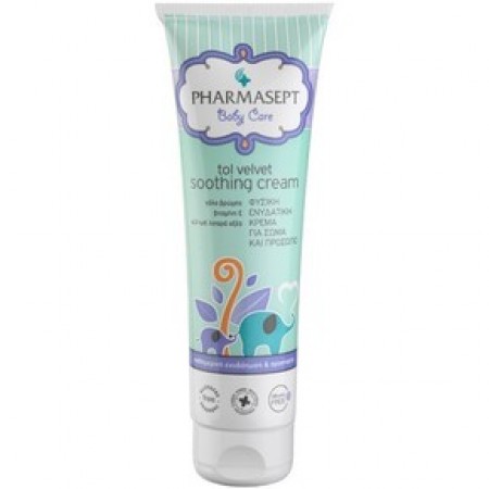 PHARMASEPT Tol Velvet Baby Care Soothing Cream Φυσική Ενυδατική Κρέμα για Σώμα και Πρόσωπο 150ml
