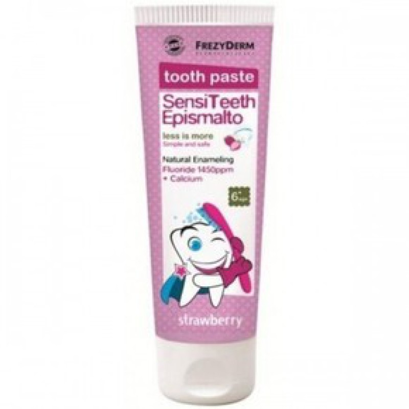 FREZYDERM SensiTeeth Epismalto Toothpaste - Παιδική Οδοντόκρεμα Επισμάλτωσης 1.450ppm 6age+ 50ml