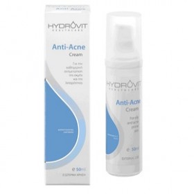 HYDROVIT Anti-Acne Cream - Κρέμα για την Καθημερινή Αντιμετώπιση της Ακμής 50ml