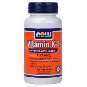 NOW FOODS Vitamin K-2 100 mcg 100 Caps