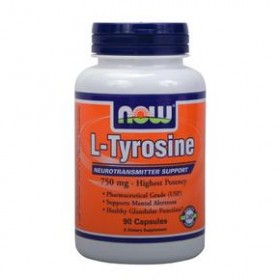 NOW FOODS L-Tyrosine 750 mg 90 Caps