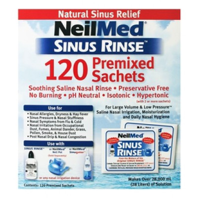NEILMED Sinus Rinse 120 Ανταλλακτικά φακελάκια NEILMED Sinus Rinse 120 Ανταλλακτικά φακελάκια