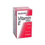 HEALTH AID Vitamin E 1000iu Natural capsules 30's
