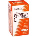 HEALTH AID Vitamin C 1000mg  με Γέυση Πορτοκάλι 30 Μασώμενα δισκία