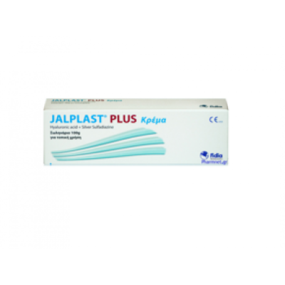 JALPLAST Plus Επουλωτική Κρέμα με Υαλουρονικό Οξύ 100gr JALPLAST Plus Επουλωτική Κρέμα με Υαλουρονικό Οξύ 100gr