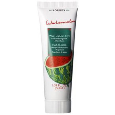 KORRES Μάσκα Αναζωογόνησης για Ξεκούραστη Όψη Watermelon 18ml KORRES Μάσκα Αναζωογόνησης για Ξεκούραστη Όψη Watermelon 18ml