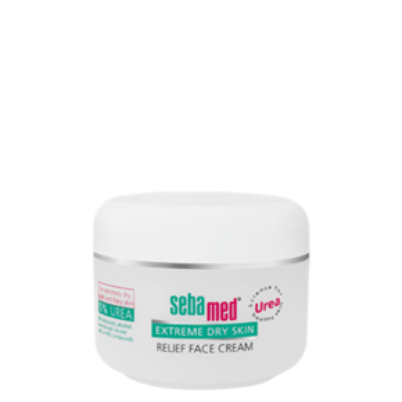 SEBAMED Extreme Dry Skin Relief Face Cream 5% Urea 50ml