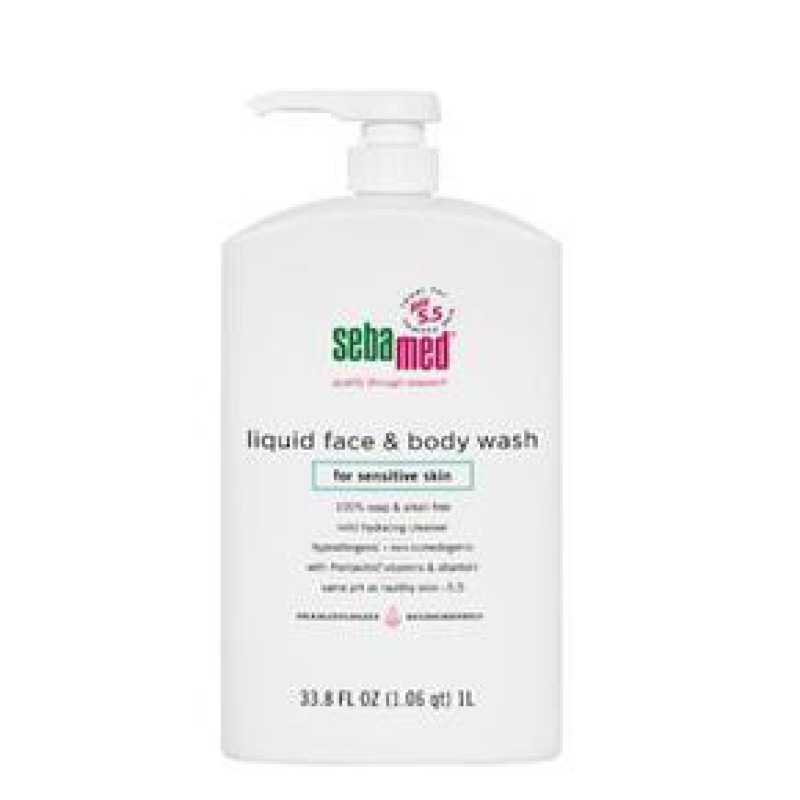 SEBAMED Liquid Face and Body Wash Υγρό Καθαρισμού Προσώπου και Σώματος 1000ml