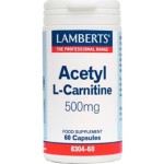 LAMBERTS Acetyl L-Carnitine 500mg 60 caps