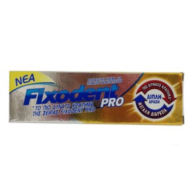 FIXODENT Pro Plus Duo Power Στερεωτική Κρέμα Οδ/χιων 60gr