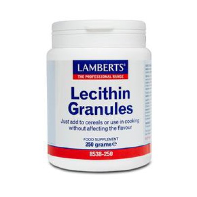 LAMBERTS Soya Lecithin granules Σόγια Λεκιθίνη  250 gr LAMBERTS Soya Lecithin granules Σόγια Λεκιθίνη  250 gr