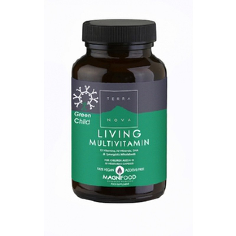 TERRANOVA Green Child Living Multivitamin 50caps