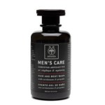 APIVITA Men's Care Σαμπουάν & Αφρόλουτρο με Κάρδαμο & Πρόπολη 250ml