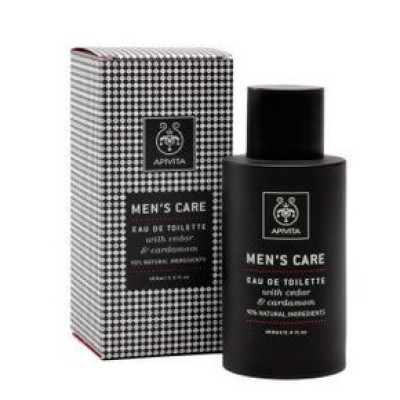 APIVITA Men's Care Κολώνια με κέδρο & κάρδαμο 100ml