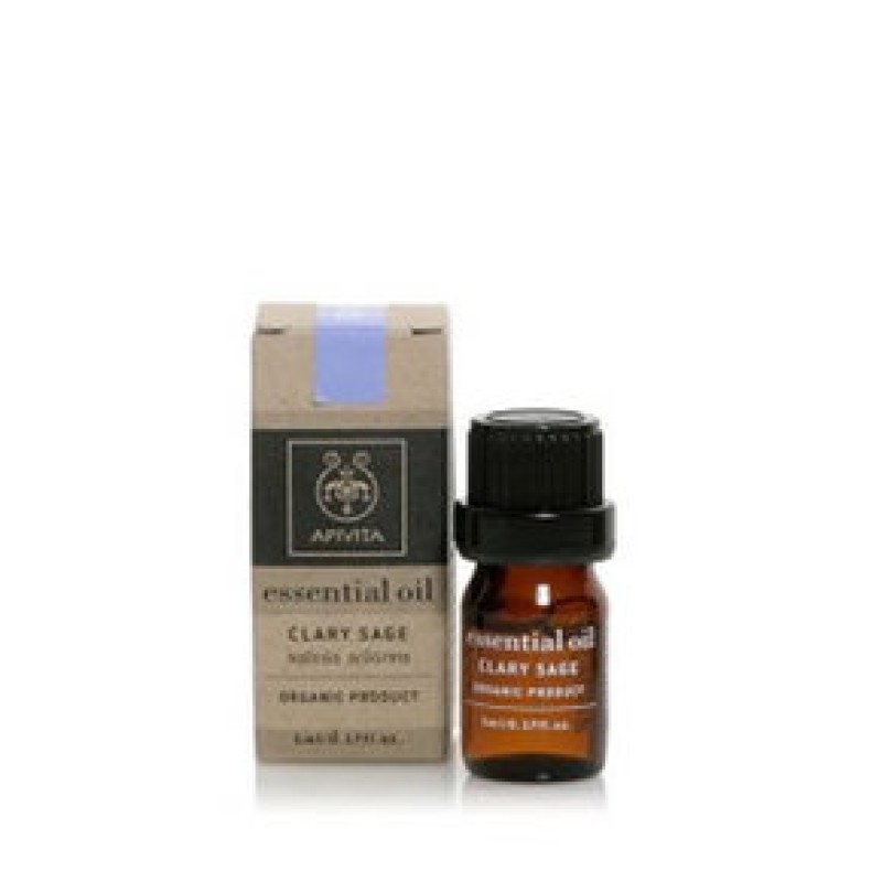 APIVITA Essential Oil Αιθέριο Έλαιο Φασκόμηλο 5ml
