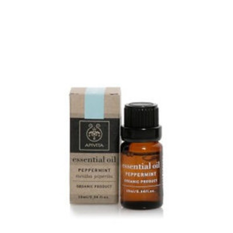 APIVITA Essential Oil Αιθέριο Έλαιο Μέντα 10ml