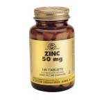 SOLGAR Zinc Gluconate 50mg 100 δισκία