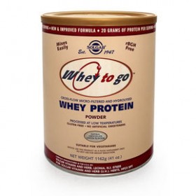 SOLGAR Whey-To-Go Protein Σκόνη με Γεύση Σοκολάτας 1162gr