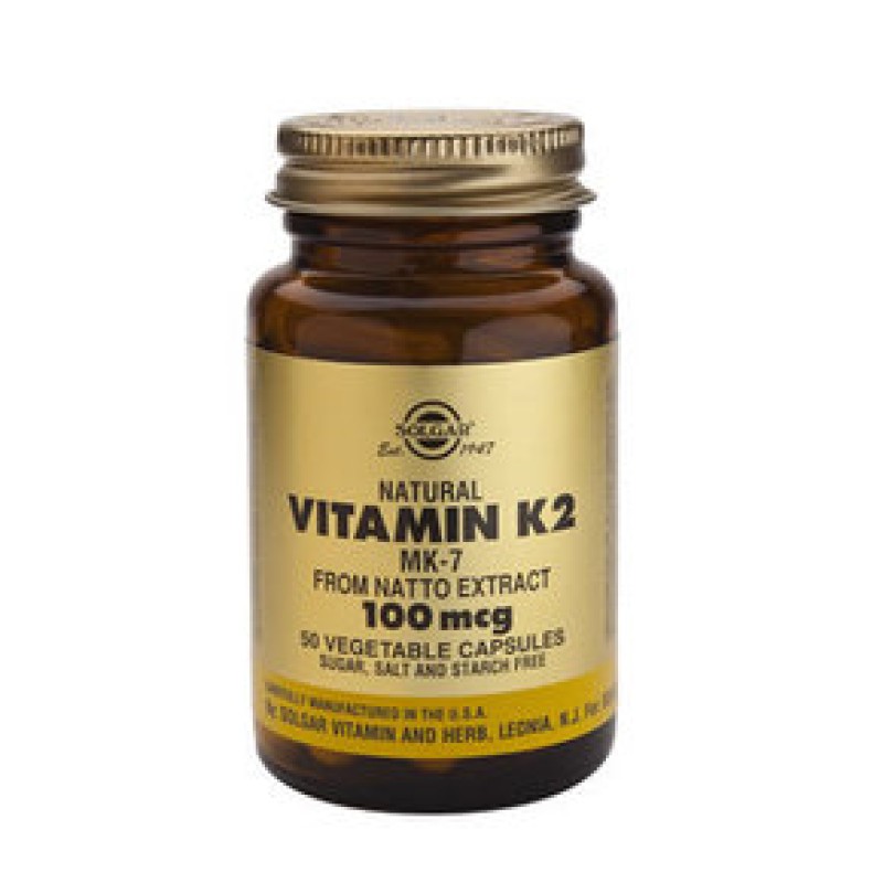 SOLGAR Vitamin K2 100mcg 50 δισκία
