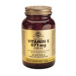 SOLGAR Vitamin E 671mg Natural 1000IU 50 δισκία