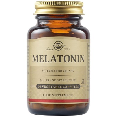 SOLGAR Melatonin Συμπλήρωμα Διατροφής για τον Ύπνο 60 Ταμπλέτες