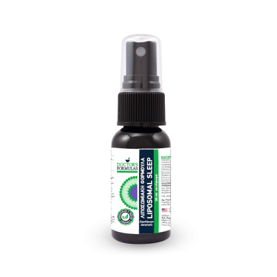 DOCTOR'S FORMULAS Liposomal Sleep Λιποσωμιακή Φόρμουλα - Συμπλήρωμα Διατροφής σε Μορφή Σπρέι Κατά της Αυπνίας 30ml