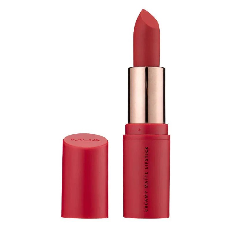 MUA Creamy Matte Lipstick Razzleberry Κραγιόν με Κρεμώδη Σύνθεση 3g