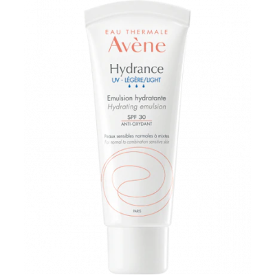 AVENE Hydrance UV Legere Emulsion Protective Hydrating Cream Κρέμα Ενυδάτωσης Προσώπου Ελαφριάς Υφής SPF30 40ml