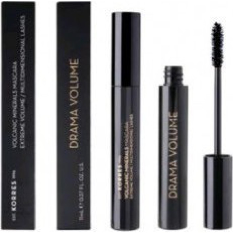 KORRES Drama Volume Volcanic Minerals Mascara Black 01 11ml