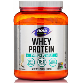NOW FOODS Sports Whey Protein Natural Vanilla 907g