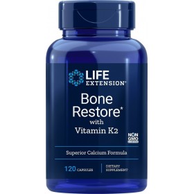 LIFE EXTENSION Bone Restore with Vitamin K2 120 caps