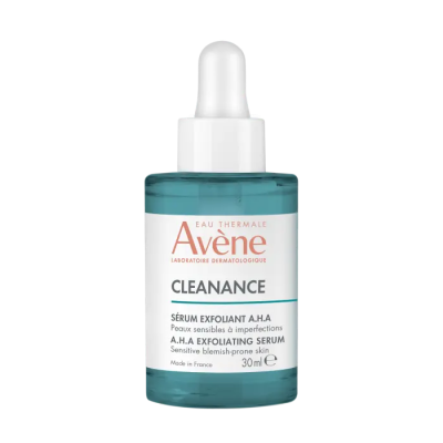 AVENE Cleanance Serum Exfoliant A.H.A Ορός Λείανσης Προσώπου με Απολεπιστικά Οξέα Φρούτων Κατά των Ατελειών και των Σημαδιών 30ml