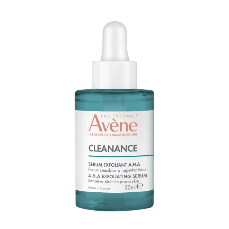 AVENE Cleanance Serum Exfoliant A.H.A Ορός Λείανσης Προσώπου με Απολεπιστικά Οξέα Φρούτων Κατά των Ατελειών και των Σημαδιών 30ml