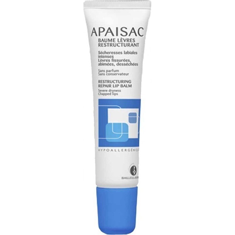 BIORGA Apaisac Lip Balm Θρεπτικό και Ενυδατικό Στίκ Χειλιών 15ml