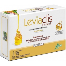 ABOCA Leviaclis Pediatric Μικροκλύσμα με Promelaxin Ενεργό Σύμπλεγμα απο Μέλι και Πολυσακχαρίδια Αλόης και Μολόχας για την Αντιμετώπιση της Δυσκοιλιότητας σε Βρέγη και Πιαδιά 6x5g