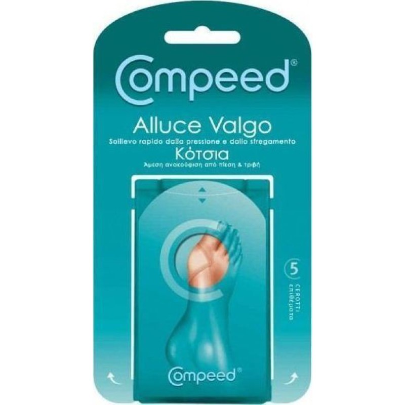 COMPEED Επιθέματα για Κότσια Μέγεθος Medium 5τμχ