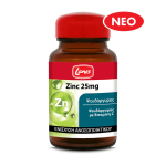 LANES Zinc 25mg Συμπλήρωμα Διατροφη΄ς με Ψευδάργυρο και Βιταμίνη C για την Ενίσχυση του Ανοσοποιητικού Συστήματος 30 Κάψουλες