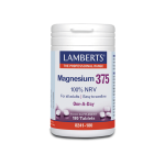 LAMBERTS Magnesium 375 100% NRV Συμπλήρωμα Διατροφής Μαγνησίου 180 Ταμπλέτες