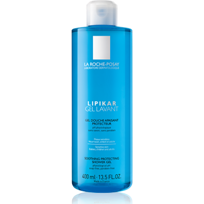 LA ROCHE POSAY Lipikar Gel Lavant Soothing Protecting Shower Gel Χωρίς paraben - Xωρίς σαπούνι 400ml