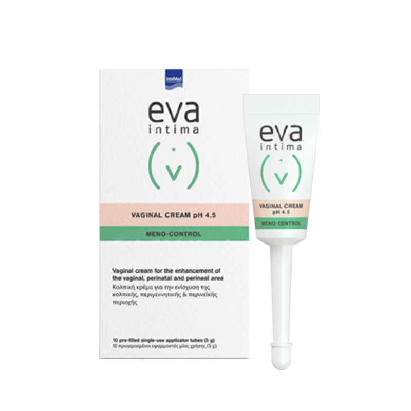 EVA Intima Vaginal Cream pH 4.5 Meno-Control Κολπική Κρέμα 10x5gr